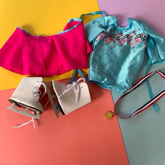 Other - 18” doll ice skater set